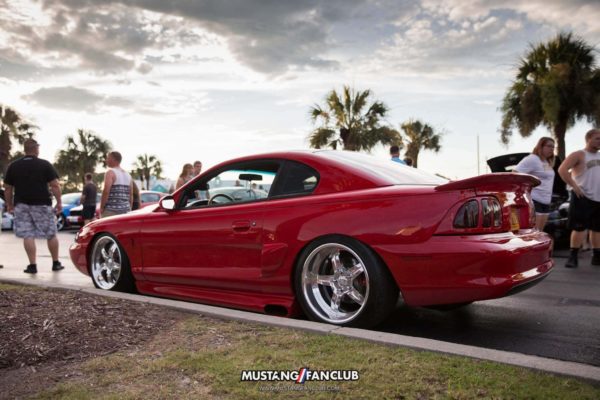 mustang week 16 2016 hard rock cafe car show meet mw16 mustangfanclub mustang fan club sn95 lowered slammed