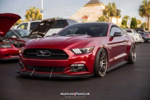 mustang week 16 2016 hard rock cafe car show meet mw16 mustangfanclub mustang fan club work wheels s550 lowered slammed