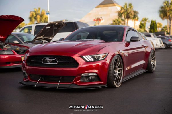 mustang week 16 2016 hard rock cafe car show meet mw16 mustangfanclub mustang fan club work wheels s550 lowered slammed