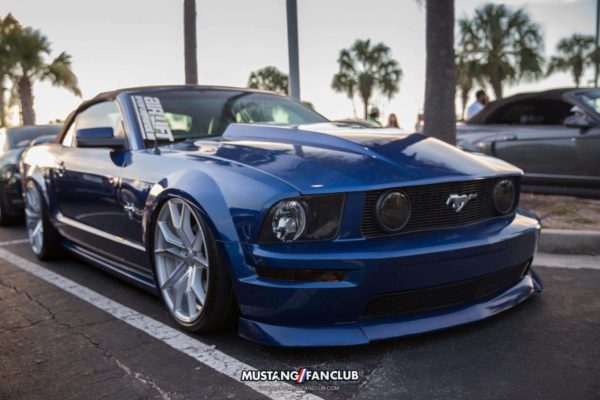 mustang week 16 2016 hard rock cafe car show meet mw16 mustangfanclub mustang fan club lowered s197