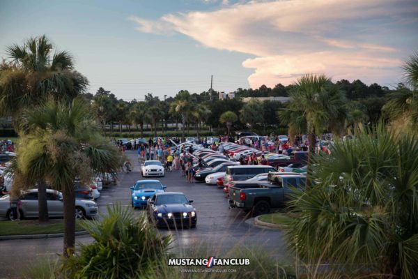 mustang week 16 2016 hard rock cafe car show meet mw16 mustangfanclub mustang fan club