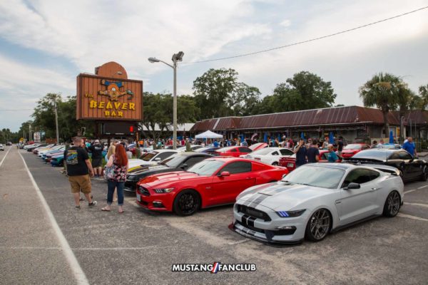 mustang fan club mustangfanclub instagram meet beaver bar mw16 week myrtle beach south carolina