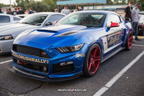 mustang fan club mustangfanclub instagram meet beaver bar mw16 week myrtle beach south carolina roush performance trakpak vossen forged wheels