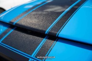 mustang week 2016 mw16 mustangfanclub mustang fan club meet and greet carbon fiber hood grabber blue boss 302