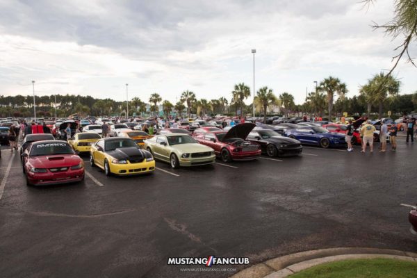 mustang week 16 2016 hard rock cafe car show meet mw16 mustangfanclub mustang fan club