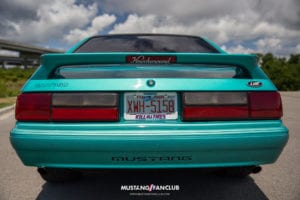 calypso green foxbody hatchback lx harris lue luecreative mustangfanclub mustang fan club 5.0resto latemodelrestoration latemodelresto mustang week turbo 2.3T 2.3