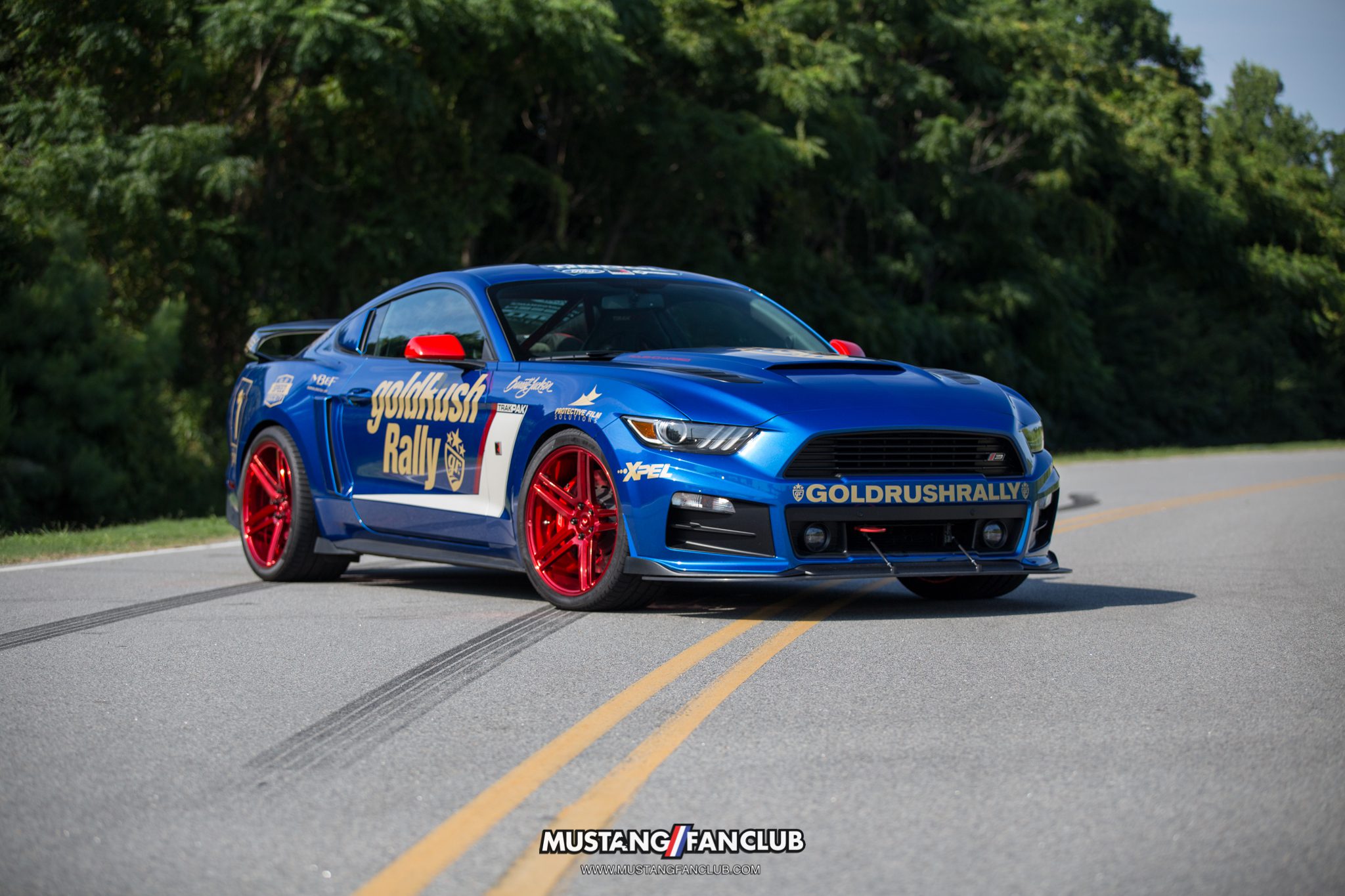 ROUSH performance trakpak vossen wheels #teamvossen mustang fan club mustangfanclub