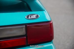 calypso green foxbody hatchback lx harris lue luecreative mustangfanclub mustang fan club 5.0resto latemodelrestoration latemodelresto mustang week turbo 2.3T 2.3
