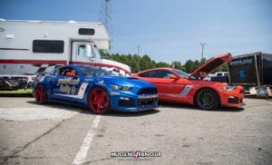 mustang week 2016 mw 16 mw16 myrtle beach speedway autocross track day car show roush performance trakpak rs3