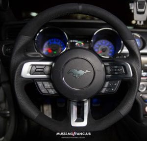 LMR LMR.com Latemodelrestoration latemodelresto steering wheel x550 s550 mustangfanclub mustang fan club suede alcantara leather