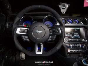 LMR LMR.com Latemodelrestoration latemodelresto steering wheel x550 s550 mustangfanclub mustang fan club suede alcantara leather