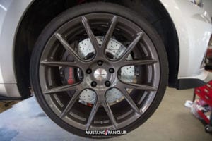 baer eradispeed eradispeed+ brakes mustangfanclub mustang fan club vossen vfs6 gloss graphite unsprung weight rotors rotor