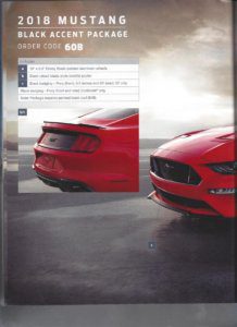 '18 18 2018 Mustang order guide companion new release mustangfanclub fan club unreleased news ford