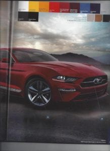 '18 18 2018 Mustang order guide companion new release mustangfanclub fan club unreleased news ford