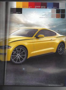 '18 18 2018 Mustang order guide companion new release mustangfanclub fan club unreleased news ford