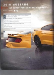 '18 18 2018 Mustang order guide companion new release mustangfanclub fan club unreleased news ford