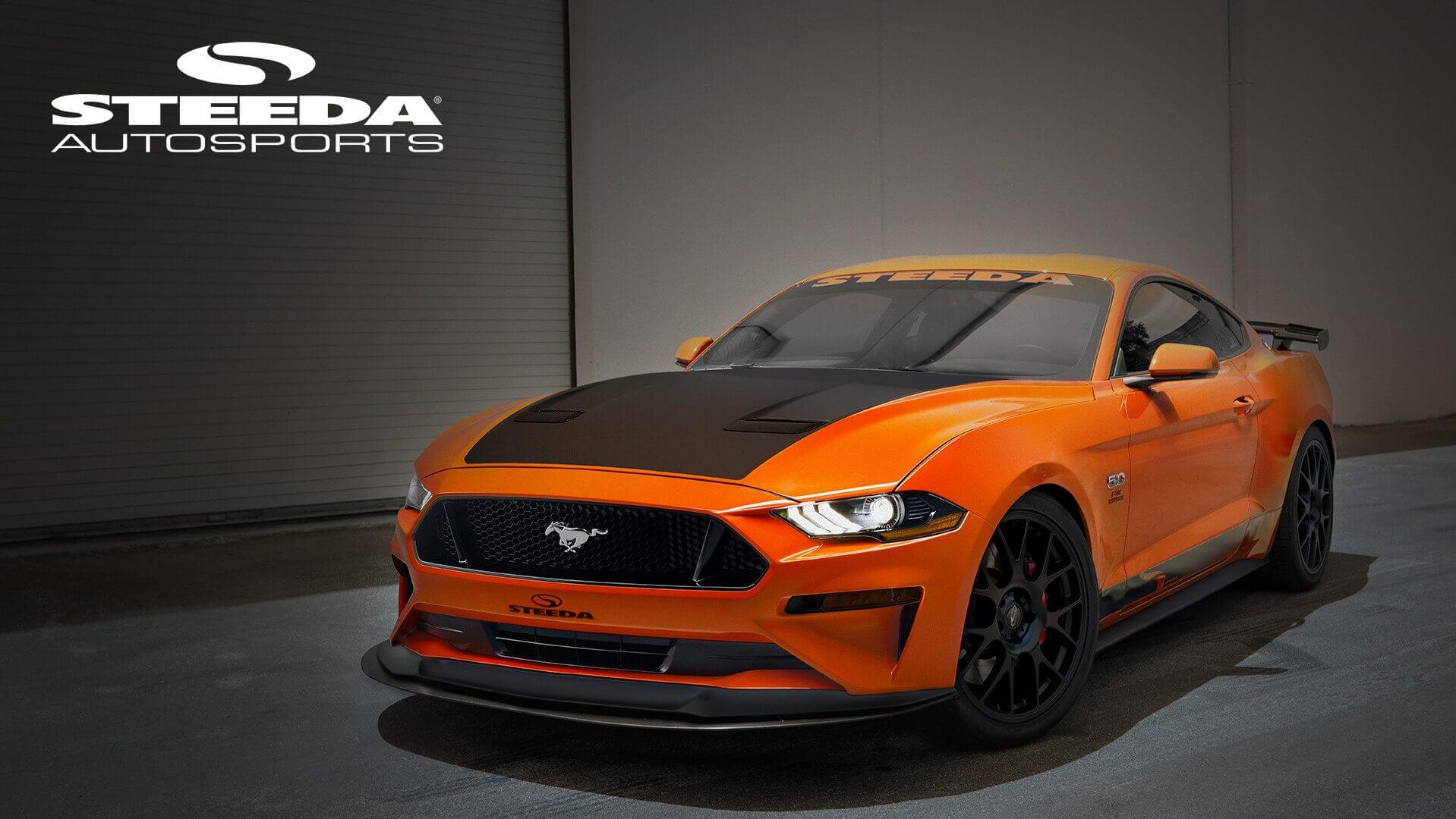 2018 '18 18 mustang steeda sneak peek release unreleased orange fury mustangfanclub s550