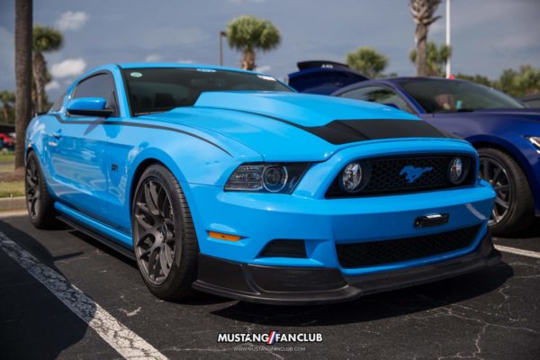 mustang week mw17 2017 mustangfanclub meet & greet myrtle beach south carolina sc s197 s550 gt sn95 new edge rtr grabber blue