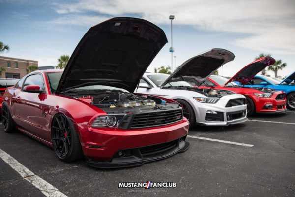mustang week mw17 2017 mustangfanclub meet & greet myrtle beach south carolina sc s197 s550 gt sn95 new edge roush supercharger