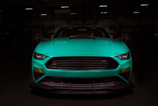 grabber green widebody roush performance 729