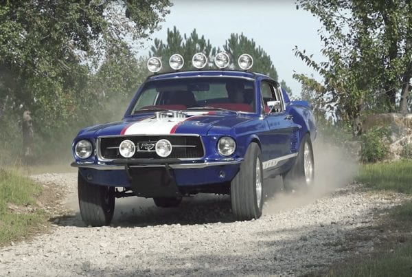 rowdy 67 mustang fastback