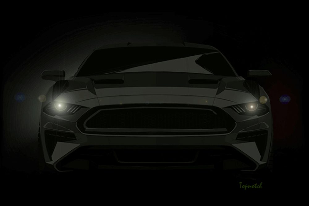 2018 Bullitt Mustang Render