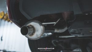 awe touring axle back exhaust s197 mustang
