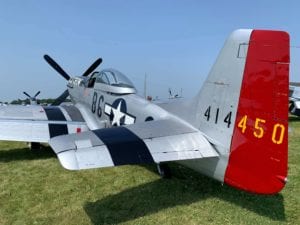 old crow p51 mustang airplane