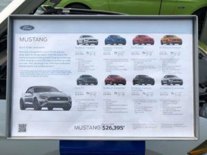 2020 Mustang