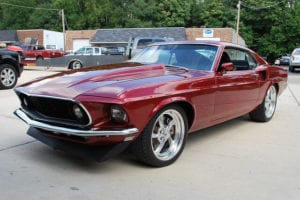 barrett jackson las vegas 69 Mustang Mach 1