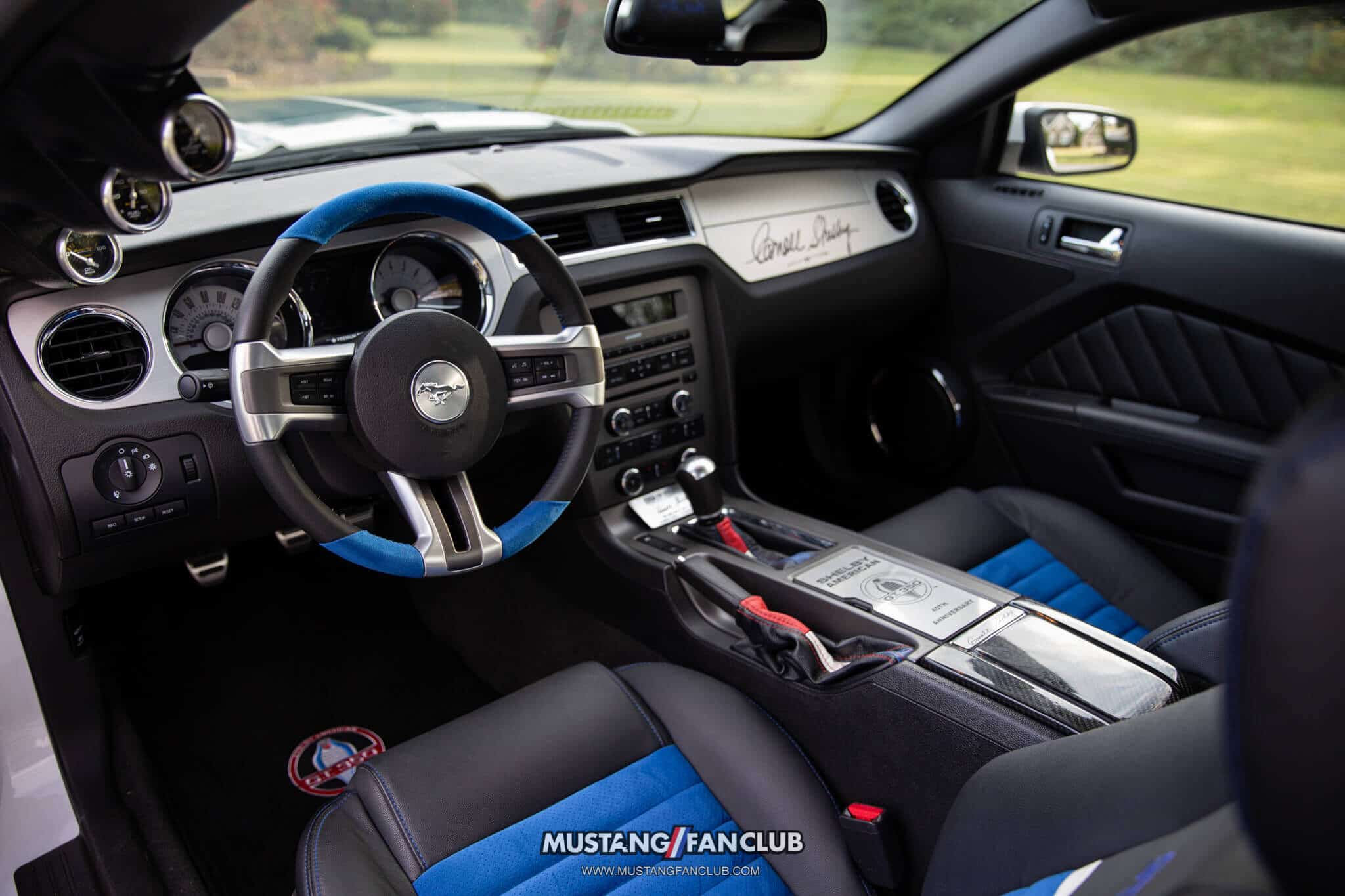 2011 Shelby GT350 interior