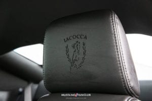 Iacocca Mustang interior