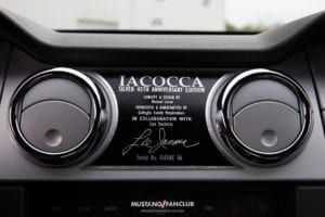Iacocca Mustang interior