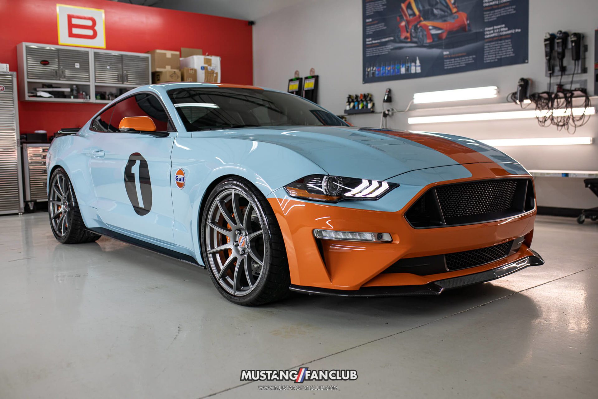gulf heritage mustang