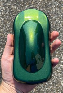 2022 Mustang Eruption Green