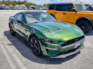 Eruption Green Mustang