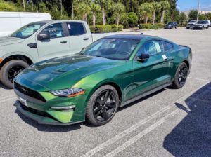 Eruption Green Mustang