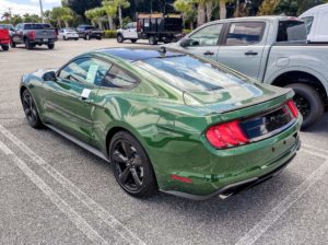 Eruption Green Mustang