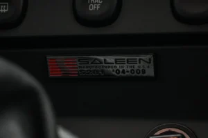 2004 Saleen Cobra S281 Interior plaque