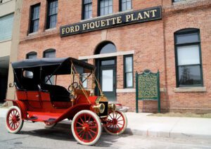 Carmine Red Ford Model T