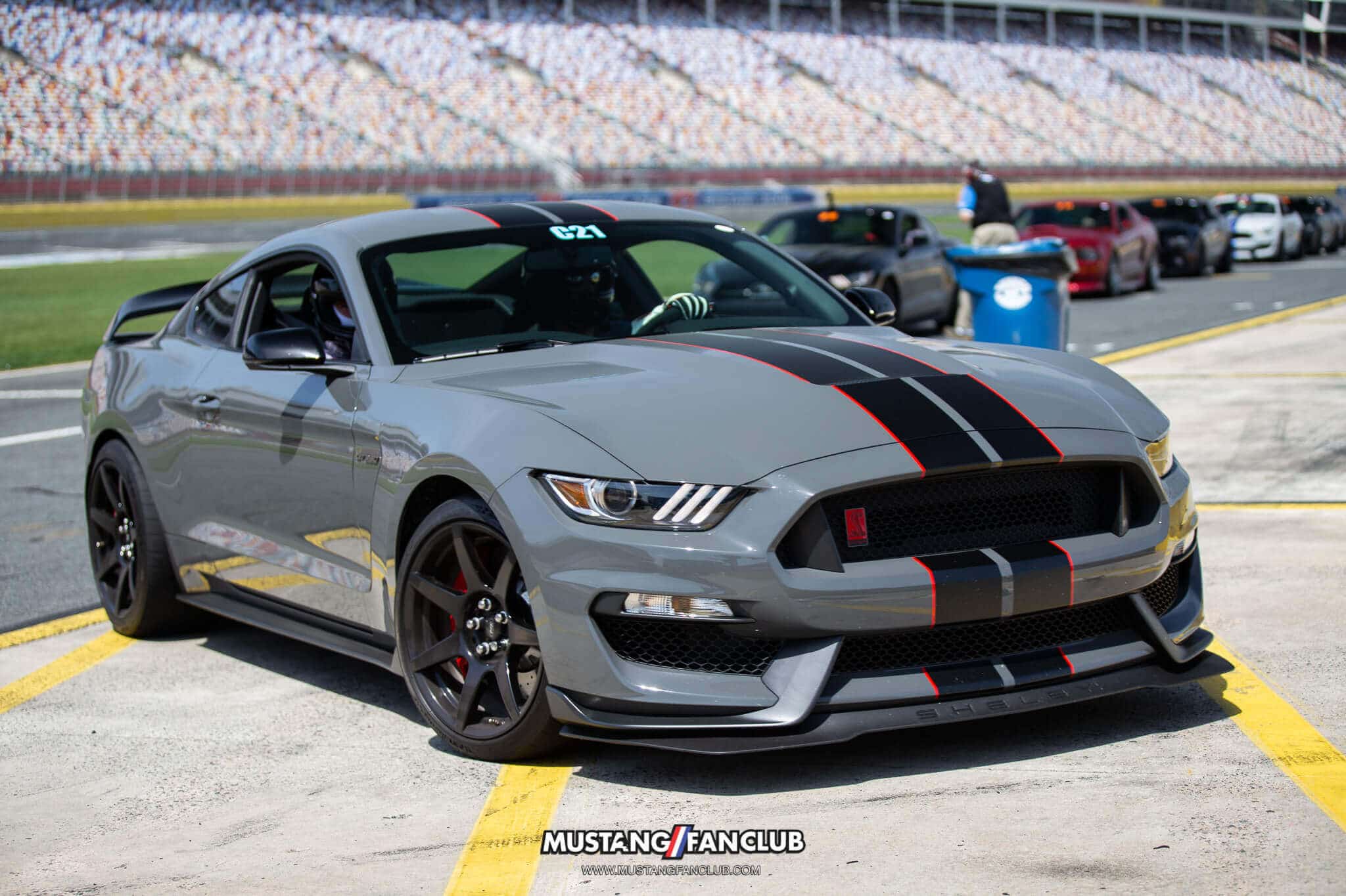 Leadfoot Gray Shelby GT350R