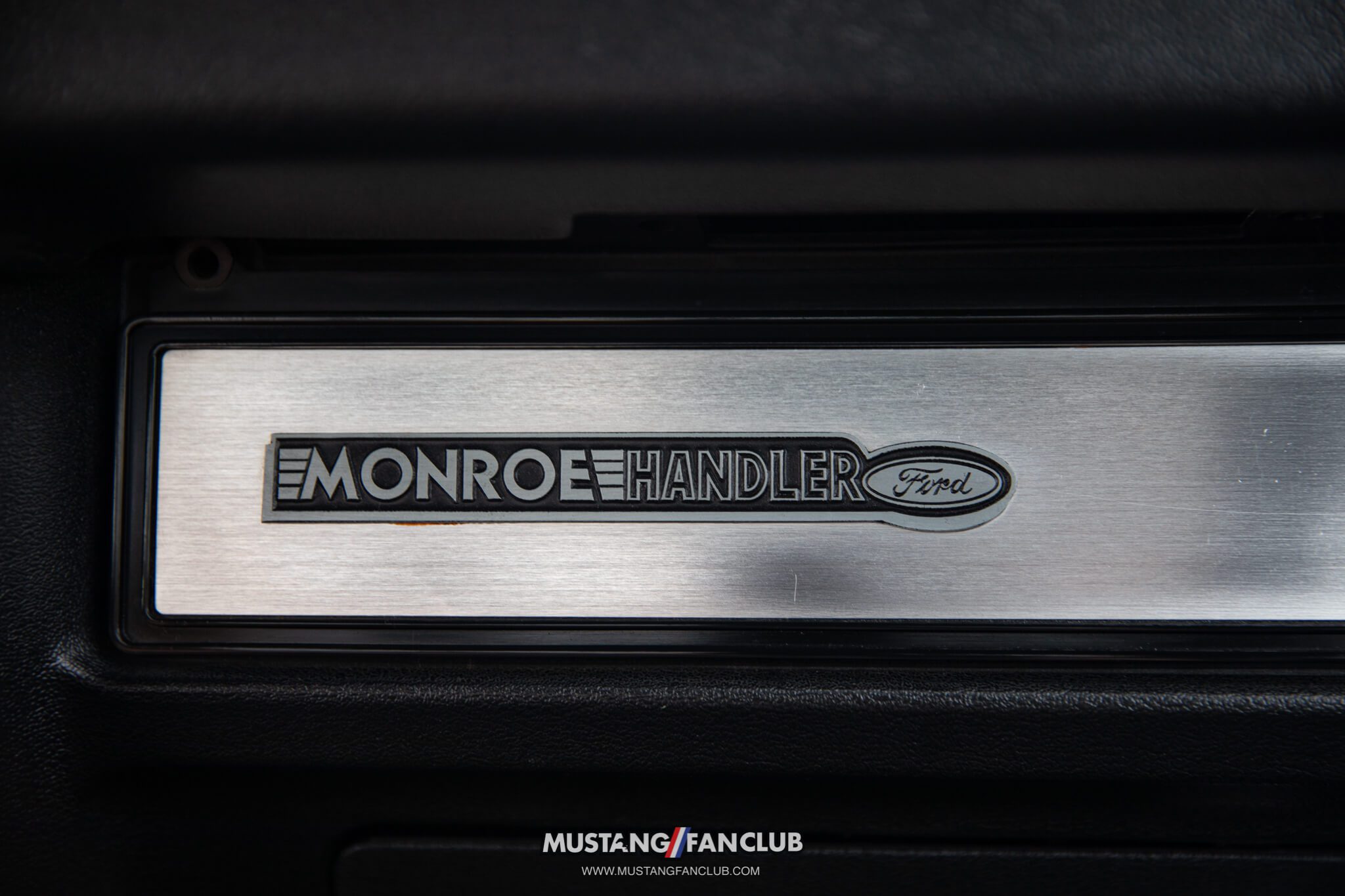 mustang ii monroe handler interior